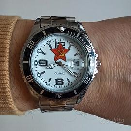 Orologio Russo Stella Dial Bianco cassa 40 mm cint