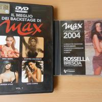 Lotto dvd/cd backstage di max