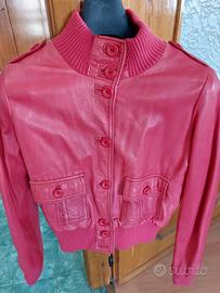 Giubbotto in pelle donna Denny Rose