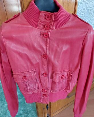Giubbotto in pelle donna Denny Rose