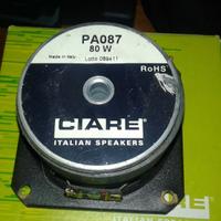 Altoparlanti medi pa 87 mm ciare