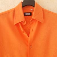 Camicia donna manica corta arancio Prima Fila