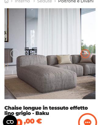Chaise longue Deghi