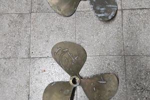 Elica Mikado in bronzo 3 pale - 16x18 - solo la si