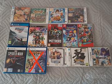 Videogiochi per le varie console 