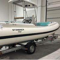 STINGHER 8 mt YAMAHA 150 x2 4t. TUBOLARI NUOVI