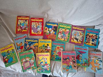 Lotto 16 fumetti Topolino anni '70