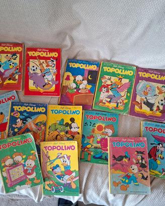 Lotto 16 fumetti Topolino anni '70