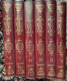 Le Grandi Religioni Rizzoli Opera completa 6 vol