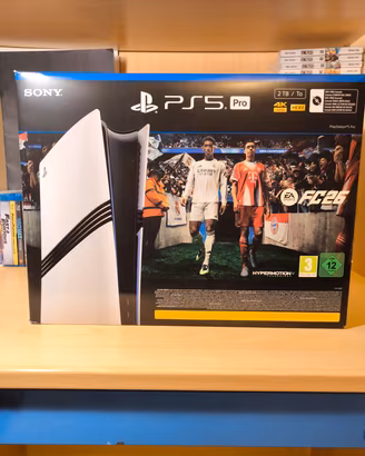 PlayStation 5 Pro 2TB + Lettore Dischi Originale 