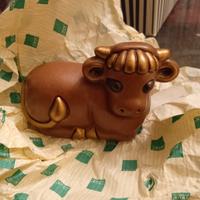 Thun!!!!Bue marrone per presepe classico