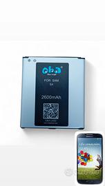 Batteria Oba per Samsung Galaxy S4 2600mAh