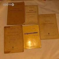 Matematica libri  anni 60 - 70