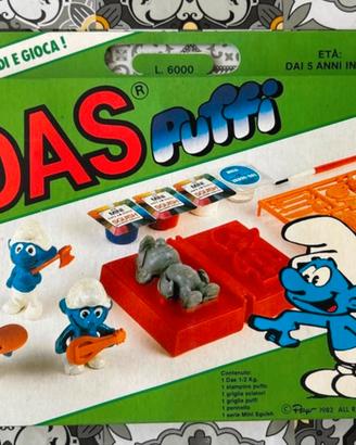 Das I Puffi vintage 1982 Adica Pongo