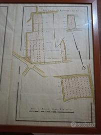 antica planimetria 1812