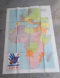 cartine geografiche anni 1930/40