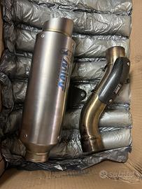 Scarico Mivv GPpro titanio + raccordo
