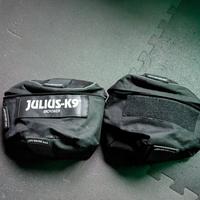 Julius-K9 taglia 1-2 Borse Laterali