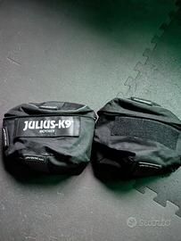 Julius-K9 taglia 1-2 Borse Laterali