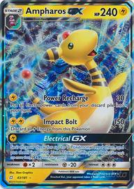 AMPHAROS GX  - Carta Pokèmon RARA