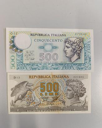 500 Lire Repubblica italiana 
