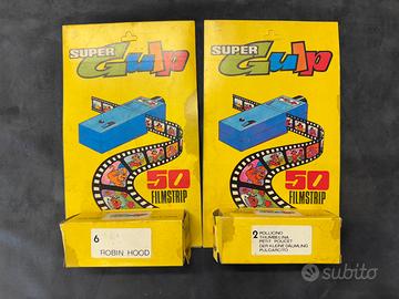 2 Filmstrip vintage MUPI Super Grip
