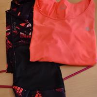 Leggins + T-shirt Domyos Decathlon 