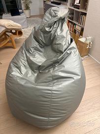 Pouff Zanotta argento