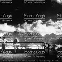 Fotografia Dolomiti Crep De Munt Infrarosso 40X60