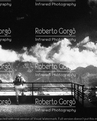Fotografia Dolomiti Crep De Munt Infrarosso 40X60