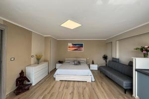 Monolocale arredato con spazio esterno privato