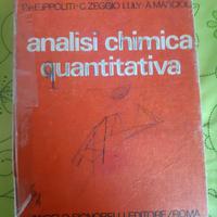 Analisi  Chimica Quantitativa; 2 libri