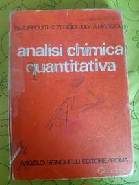 Analisi  Chimica Quantitativa; 2 libri