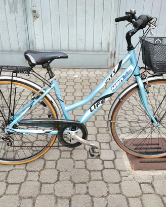 Bicicletta city bike 28 bici alluminio PERFETTA 
