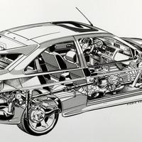 Ford escort cosworth