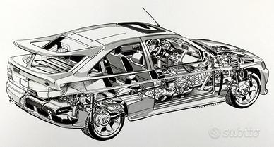 Ford escort cosworth