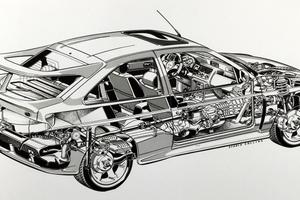 Ford escort cosworth