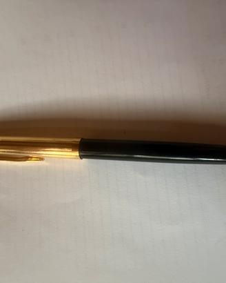 PENNA VINTAGE AURORA 98 LAMINATA ORO E NERO
