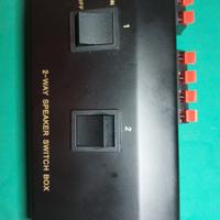 Sweetchbox per due coppie di diffusori audio.