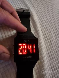 Orologio led  da polso digitale unisex marca SLS .