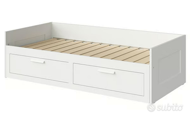 IKEA BRIMNES Struttura letto divano 2 cassetti