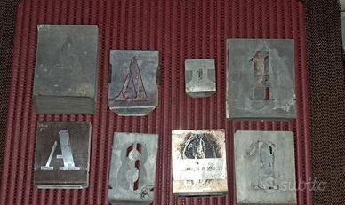 Lettere e numeri per stencil