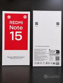 Xiaomi Redmi Note 15 SIGILATO