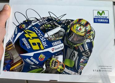 Autografo vero Valentino Rossi
