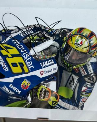 Autografo vero Valentino Rossi