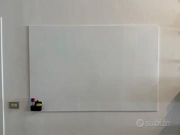 Lavagna bianca parete 100x150 cm
