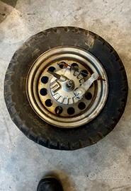 Ruota anteriore Buster/Spirit 1ª serie con tamburo