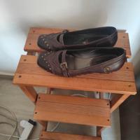 scarpa in pelle marrone 