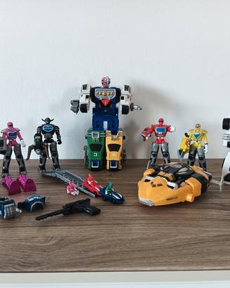 Lotto Power Rangers Bandai  Megazord Robo Racer
