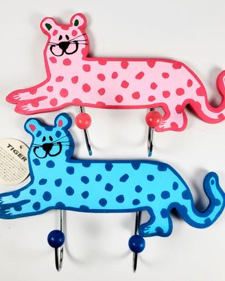 Tiger - Coppia Appendini rosa e  celeste